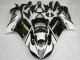 Carénages Moto Kawasaki ZX6R 2007-2008 - Noir Blanc