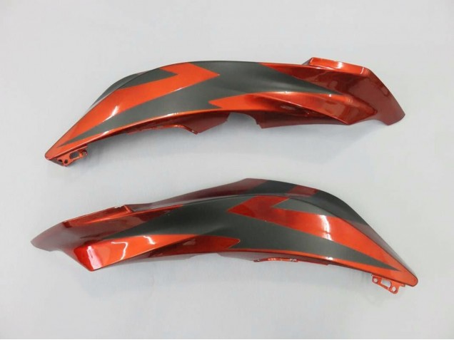 Kits Carénage Moto Honda CBR600RR 2007-2008 - Orange Noir Mat