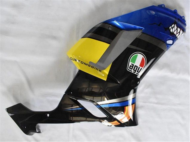Carénages Moto Kawasaki ZX6R 2007-2008 - Bleu Requin