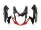 Kits Carénage Moto Suzuki GSXR 600 / GSXR 750 2011-2024 - Rouge Noir Brillant