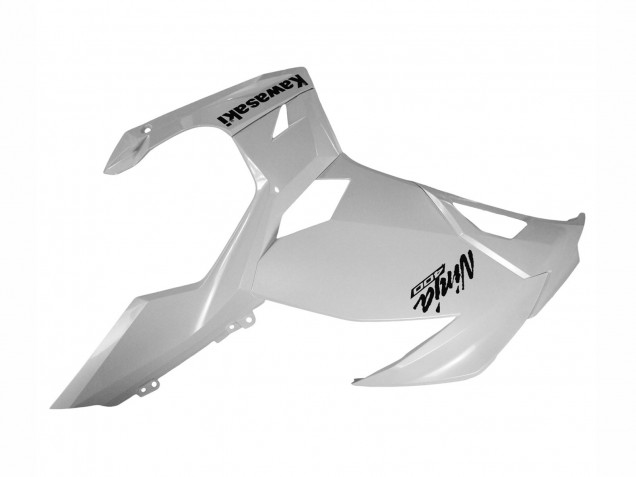 Carénages Moto Kawasaki Ninja 400 2018-2024 - Blanc Brillant