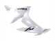 Carénages Moto Yamaha YZF 1000 R1 2004-2006 - Blanc Perle Noir Décalque