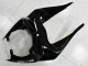 Carénages Moto Kawasaki ZX6R 2009-2012 - Noir Brillant Blanc Ninja