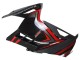 Carénages Moto Kawasaki EX300 2013-2024 - Rouge Noir