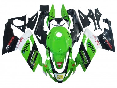 Carénage Moto Aprilia RS125 2006-2011 - Vert Blanc Noir