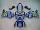 Carénages Moto Honda CBR600 F4i 2004-2007 - Bleu Jaune Vert MoviStar