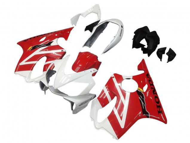 Carénages Moto Honda CBR600 F4i 2004-2007 - Blanc Rouge