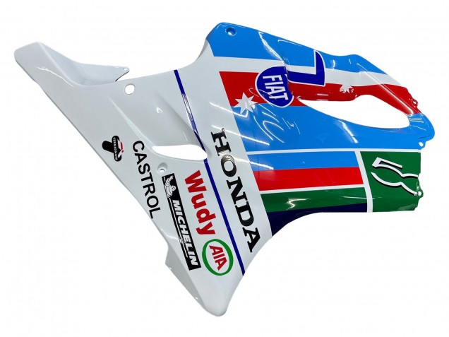 Carénages Moto Honda CBR600 F4i 2004-2007 - Blanc Bleu Vert Rouge
