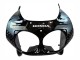 Carénages Moto Honda CBR900RR 893 1992-1993 - Argent Noir Brillant