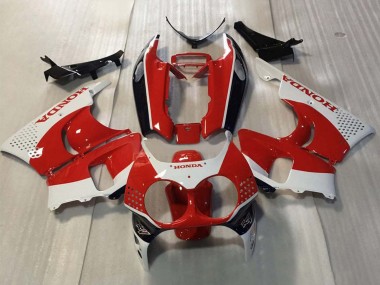 Carénages Moto Honda CBR900RR 893 1992-1993 - Blanc Rouge Noir Brillant