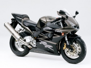 Carénages Moto Honda CBR900RR 919 1998-1999 - Noir Brillant Blanc Décalque