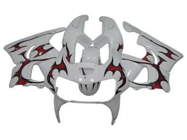 Carénages Moto Honda CBR900RR 919 1998-1999 - Blanc Rouge