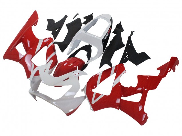 Carénages Moto Honda CBR900RR 929 2000-2001 - Blanc Rouge