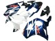 Carénages Moto Honda CBR900RR 954 2002-2003 - Blanc Bleu Foncé