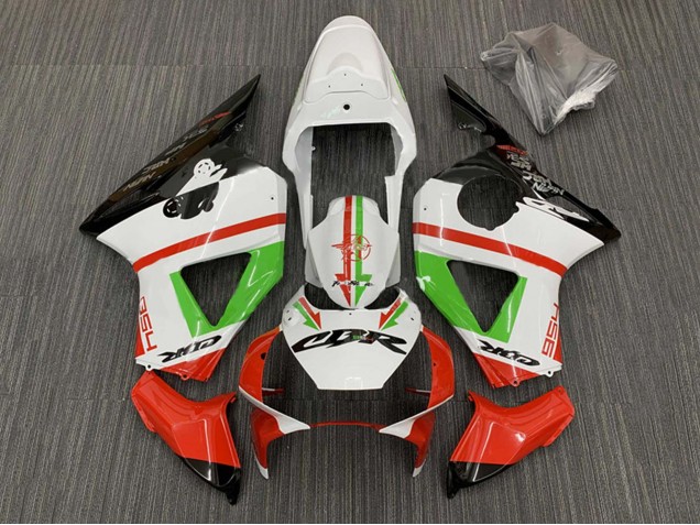 Carénages Moto Honda CBR900RR 954 2002-2003 - Blanc Rouge Vert Noir Brillant