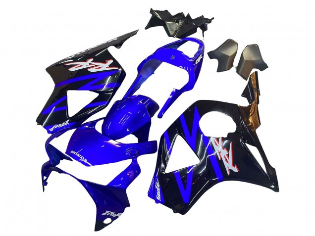 Kits Carénage Moto Honda CBR900RR 954 2002-2003 - Bleu Noir Brillant