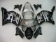 Carénages Moto Honda CBR900RR 954 2002-2003 - Argent Noir Brillant