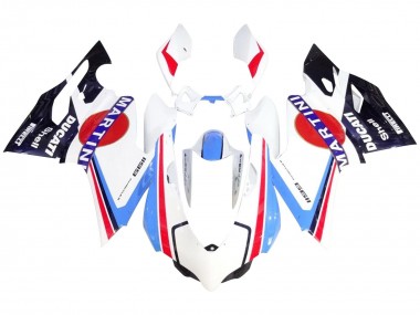 Carénages Moto Ducati 1199 2011-2014 - Blanc Rouge Bleu Noir Brillant Martini