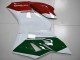Carénages Moto Ducati Panigale 899 2011-2014 - Blanc Rouge Vert Foncé