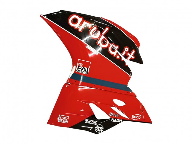 Carénages Moto Ducati 959/1299 2015-2020 - Rouge Noir Brillant Fiamm
