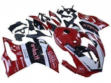 Carénages Moto Ducati 959/1299 2015-2020 - Blanc Rouge Noir Aruba 7