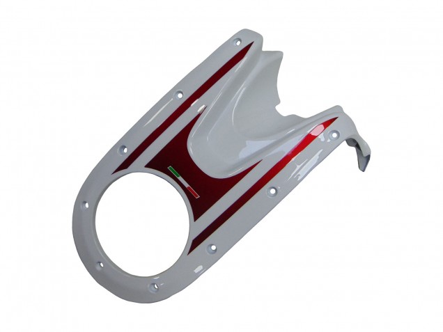 Carénages Moto Ducati Monster 696 796 1100 1100S 2008-2012 - Blanc Rouge Noir Brillant