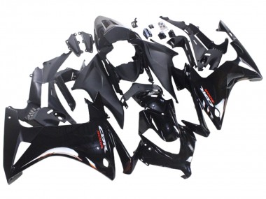 Carénages Moto Honda CBR500R 2013-2015 - Noir Brillant Noir Mat