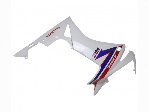 Carénages Moto Honda CBR500R 2013-2015 - Blanc Rouge Bleu HRC
