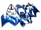 Carénage Moto Honda VFR 800 2002-2013 - Bleu