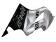 Carénages Moto Honda VFR 800 2002-2013 - Argent Noir Brillant Repsol