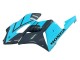 Carénages Moto Honda CBR1000RR 2004-2005 - Bleu Clair Noir Brillant