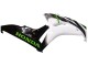Carénage Moto Honda CBR1000RR 2006-2007 - Blanc Vert Noir Brillant