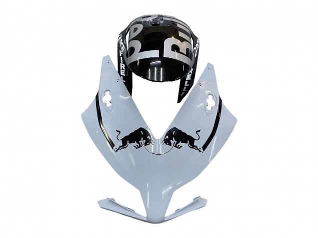 Carénages Moto Honda CBR1000RR 2012-2016 - Gris Clair Noir Brillant Red Bull