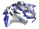 Carénages Moto Honda CBR1000RR 2012-2016 - Argent Bleu HRC
