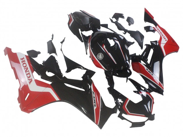 Carénages Moto Honda CBR1000RR 2017-2023 - Rouge Blanc Noir Brillant
