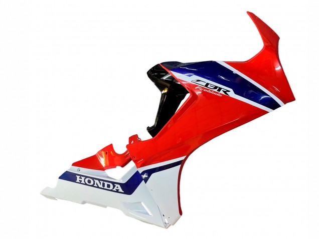 Kits Carénage Moto Honda CBR1000RR 2017-2024 - Blanc Rouge Bleu