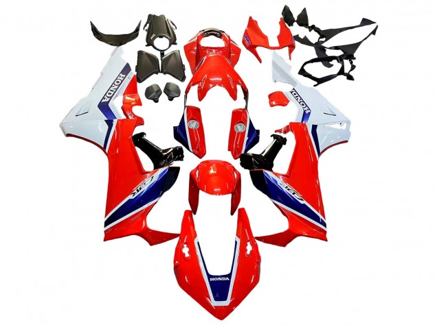 Kits Carénage Moto Honda CBR1000RR 2017-2024 - Blanc Rouge Bleu