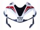 Carénages Moto Honda CBR600RR 2003-2004 - Blanc Rouge Noir Brillant DENSO Rimont