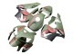 Carénages Moto Honda CBR600RR 2005-2006 - Vert Rouge Requin