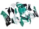 Carénages Moto Honda CBR600RR 2005-2006 - Vert Clair Blanc Noir Brillant Joe Rocket
