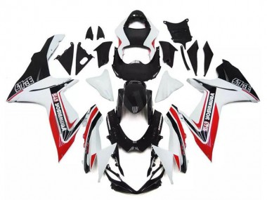 Carénages Moto Suzuki GSXR 600/750 2011-2024 - Blanc Rouge Noir Alstare
