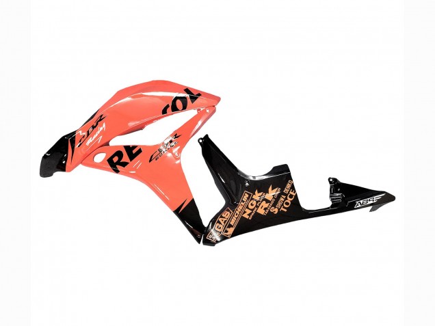 Carénages Moto Honda CBR600RR 2007-2008 - Orange Noir Brillant Repsol