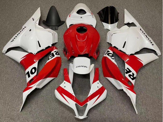 Carénages Moto Honda CBR600RR 2007-2008 - Blanc Rouge Repsol