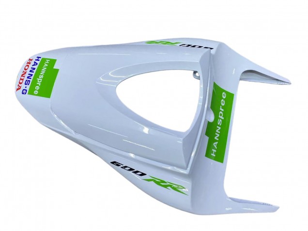 Carénages Moto Honda CBR600RR 2009-2012 - Blanc Vert Noir Brillant Hannspree