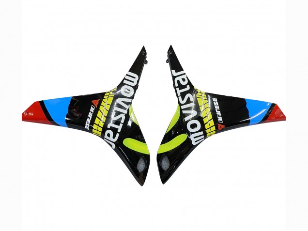 Carénages Moto Honda CBR600RR 2009-2012 - Noir Multicolore MoviStar