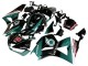 Carénage Moto Honda CBR600RR 2013-2023 - Bleu Sarcelle Noir Brillant Petronas 20