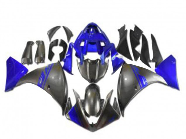 Carénages Moto Yamaha YZF R1 2009-2011 - Bleu Gris