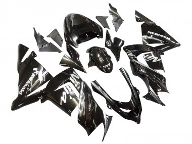 Carénages Moto Kawasaki ZX10R 2004-2005 - Noir Brillant Ninja