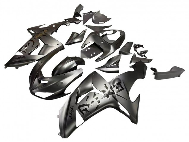 Carénages Moto Kawasaki ZX10R 2006-2007 - Gris Mat