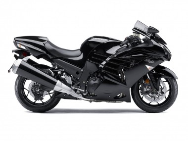 Carénages Moto Kawasaki ZX14R ZZR1400 2012-2024 - Noir Brillant Noir Mat Blanc Ninja